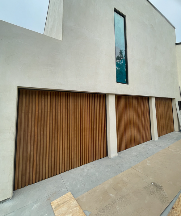 Adelago - Modern Style Custom Wood Garage Door