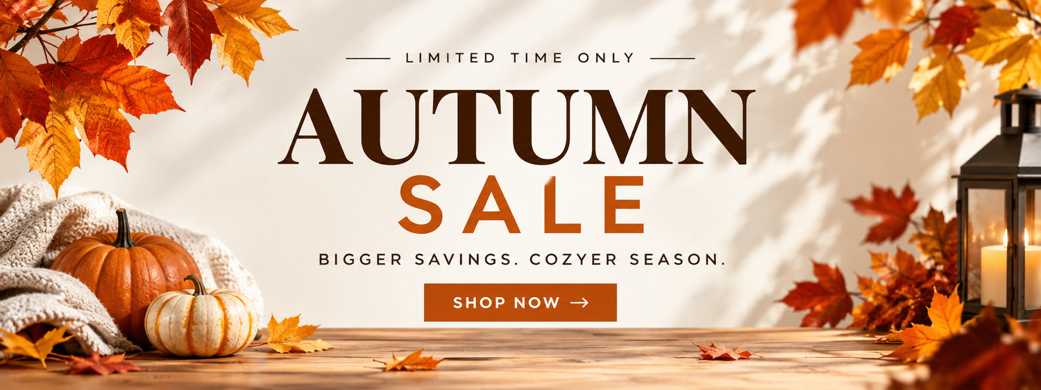 Special Autumn Sale - Limited Time Only
