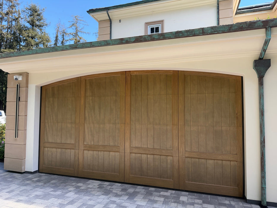 Caprice - Spanish Style Custom Wood Garage Door