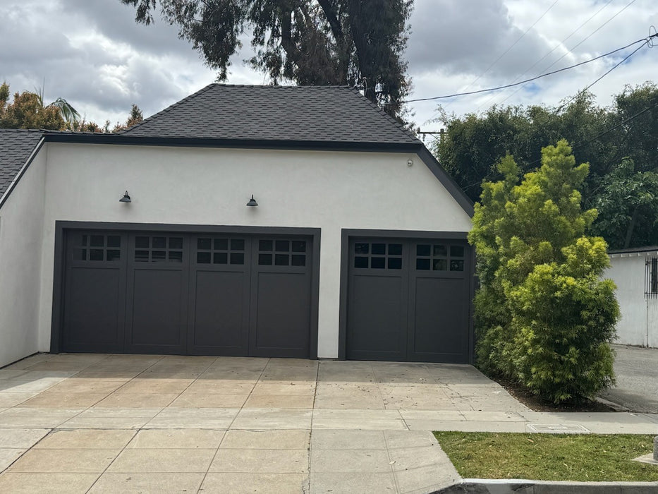 Cielo - Modern Transitional Style Custom Wood Garage Door