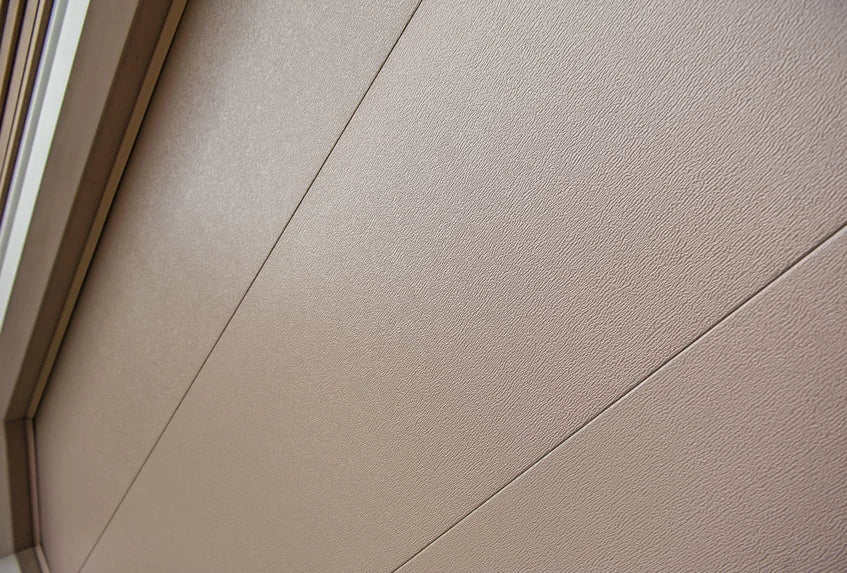 Flush Panel Steel Garage Door
