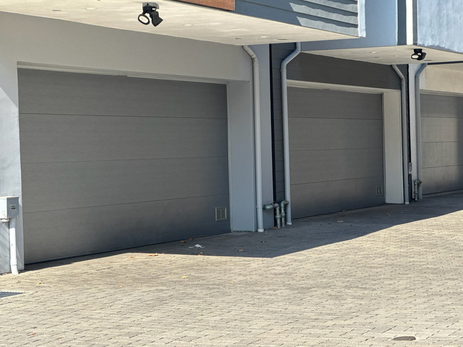 Flush Panel Steel Garage Door