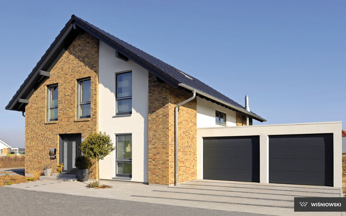 UniPro - Premium Insulated Flush Panel Smooth Modern Design Steel Garage Door