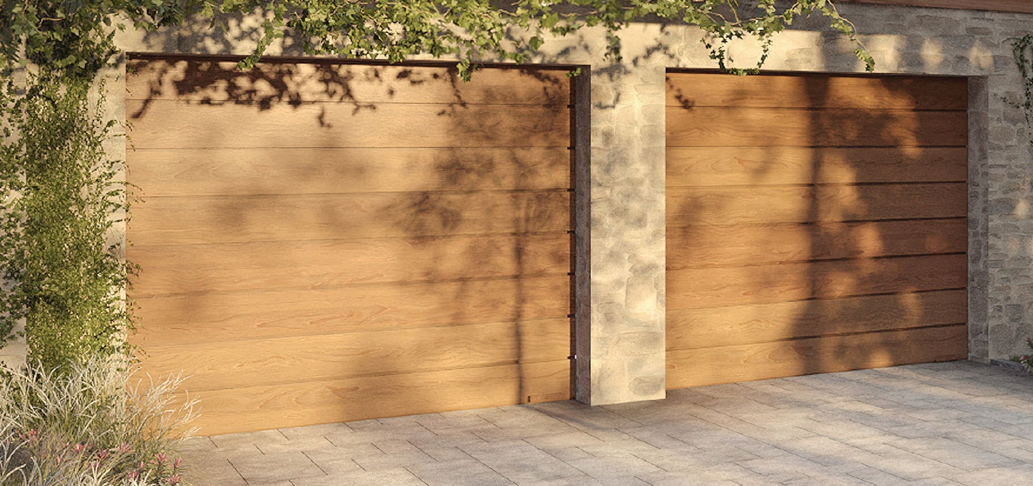 UniPro - Premium Insulated Flush Panel Smooth Modern Design Steel Garage Door