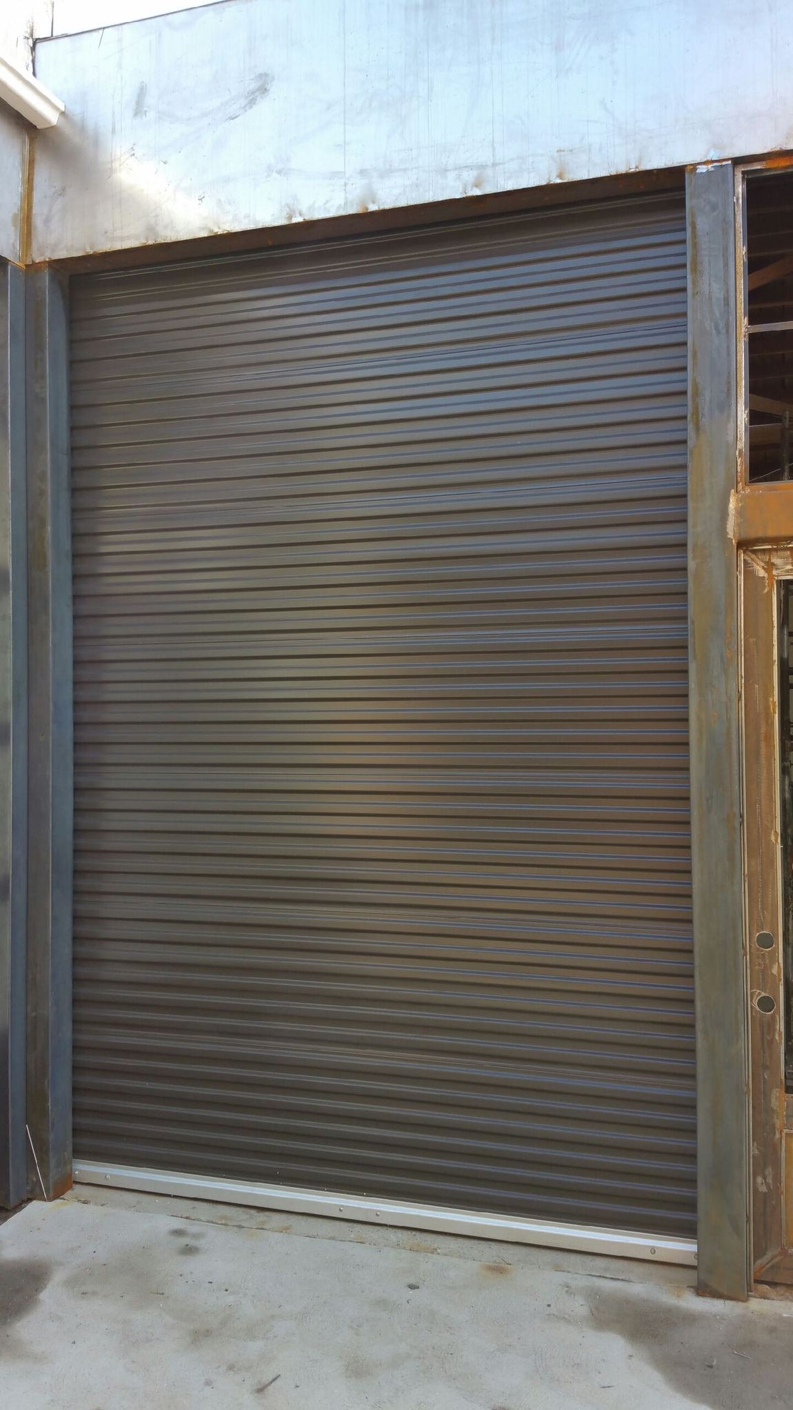 Model 1000 Light Duty Commercial Roll Up Door — Lux Garage Doors