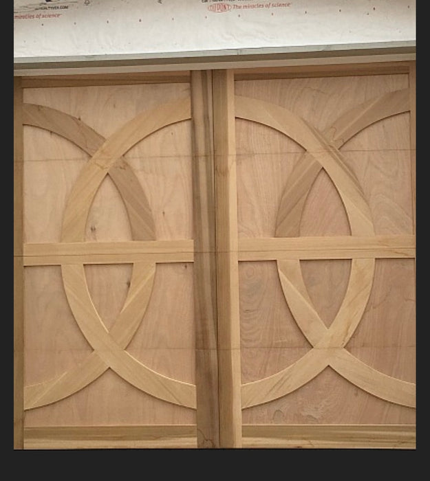 Adelante - Modern Style Custom Wood Garage Door