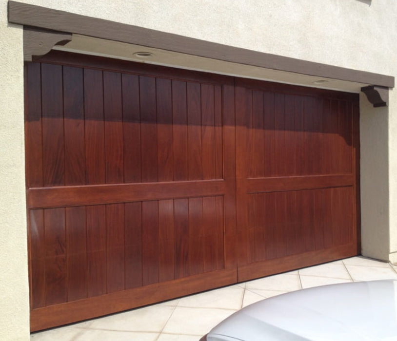 Adriano - Spanish Style Custom Wood Garage Door
