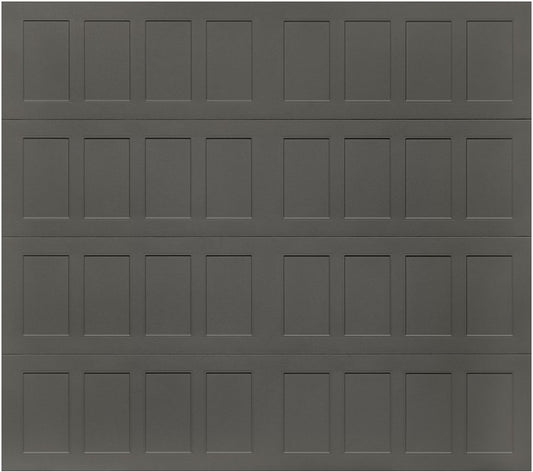 CHI Stamped Shaker Steel Garage Door Modern Design