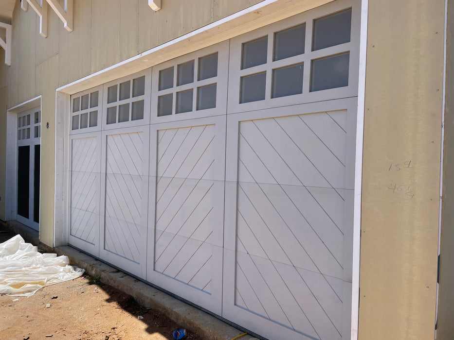 Cielo - Modern Transitional Style Custom Wood Garage Door