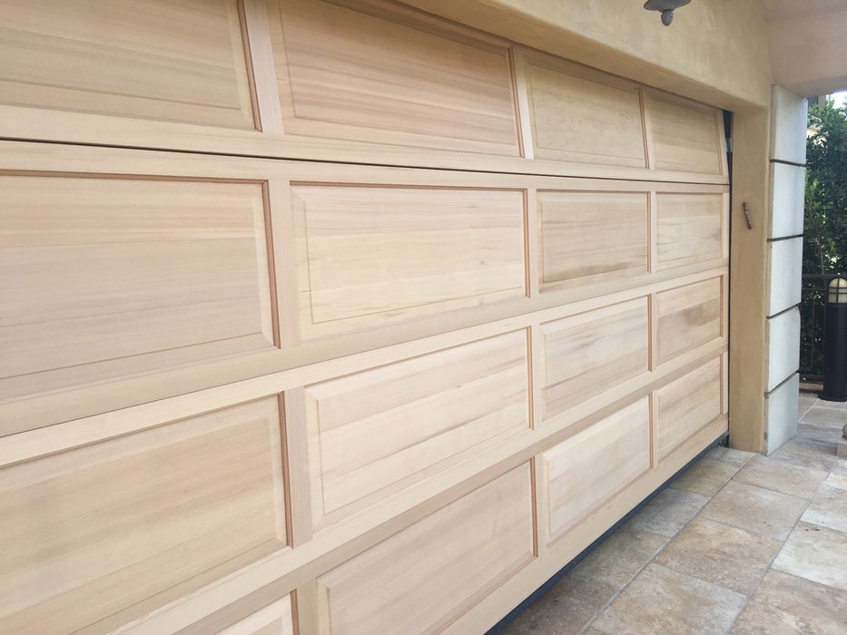 Denver - Colonial Style Custom Wood Garage Door