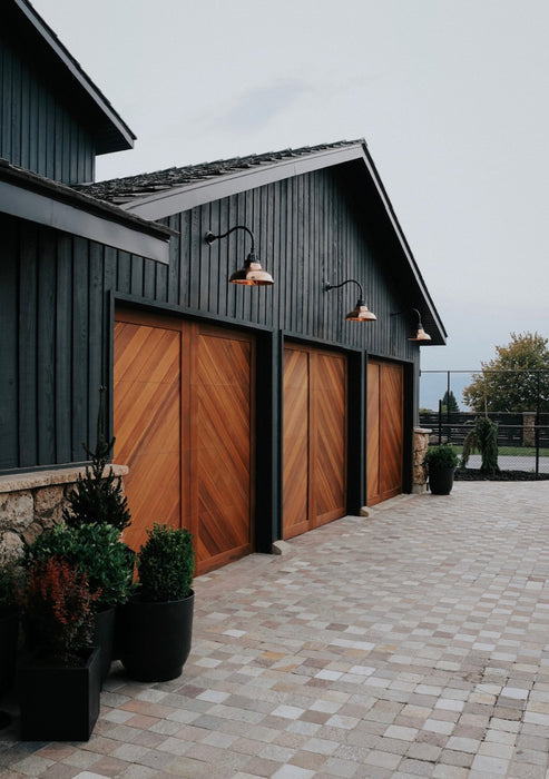 Fossano - Modern Style Custom Wood Garage Door