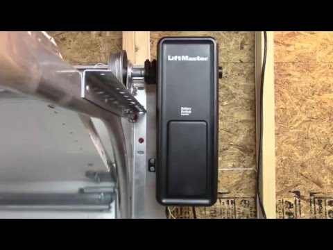 LiftMaster Jackshaft - 98022 DC Battery Backup Wall Mount Wi-Fi Garage Door Opener