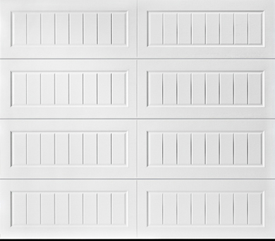 Long Panel Bead Board Steel Garage Door
