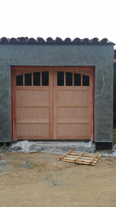 Noel - Spanish Style Custom Wood Garage Door