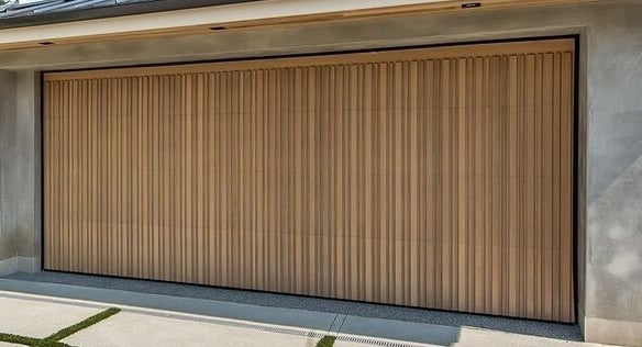 Palisades - Modern Style Custom Wood Garage Door