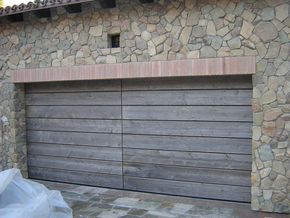 Vinity - Vintage Style Custom Reclaimed Wood Garage Door
