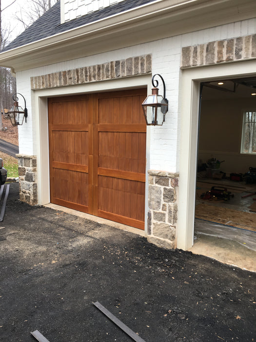 Giovanni - Spanish Style Custom Wood Garage Door