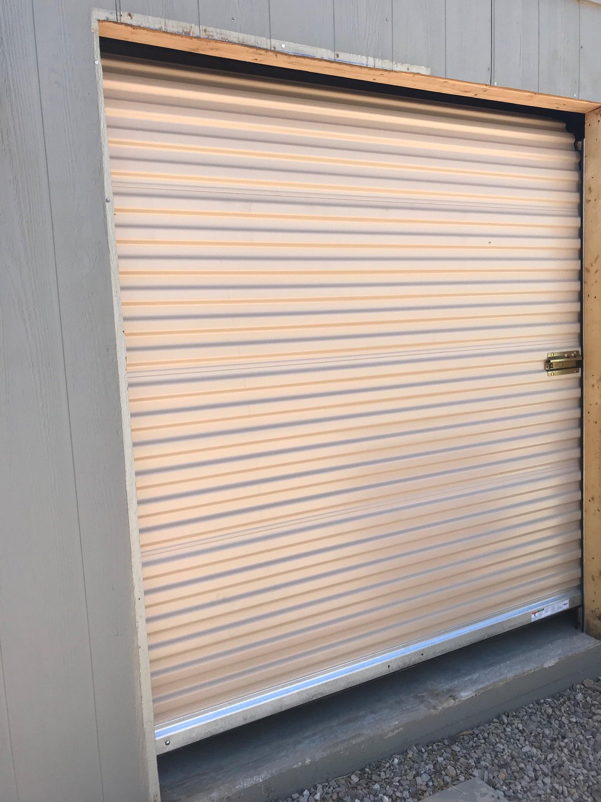 Model 650 - Light Duty Mini Rolling Self Storage Steel Door — Lux ...